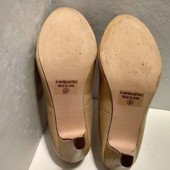 Chase & Chloe Kimmy-21 Women's Round Toe Pierced Mid Heel Mary Jane Style Dress - Picture 6 of 6